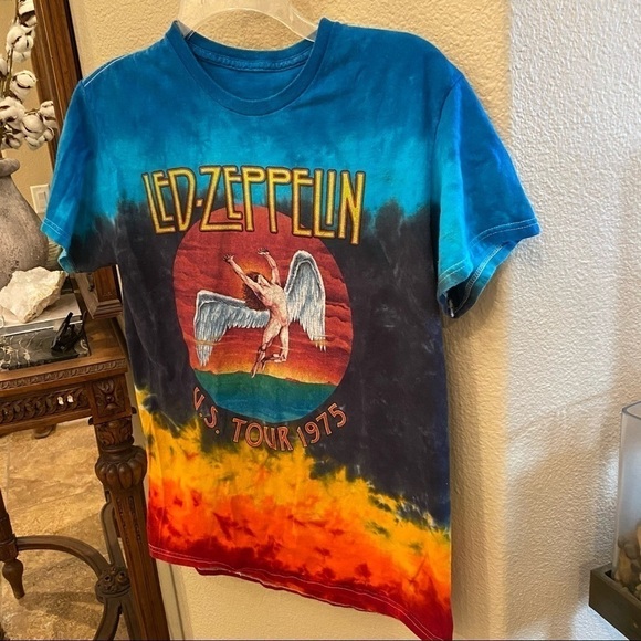 LED ZEPPELIN Tye Dye T-Shirt Size Small - Picture 5 of 5